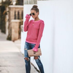 Candy cane lane knit sweater-NWT!